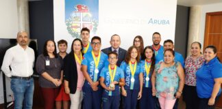 MINISTER ENDY CROES A DUNA RECONOCEMENTO NA TRI-ATLETNAN.