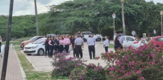 Brandweer no a bin haya nada di candela den Banco di Caribe