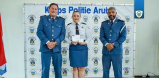 Sorpresa: Hefe di polis na Airport sentencia na september pa hues, keto bay trahando