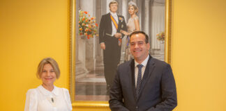 Minister Wever a reuni cu miembro di Raad van State Sra. mr. M. Schwengle