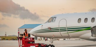 Aruba Airport Authority N.V. lo maneha e terminal di “General Aviation” na Aeropuerto International Reina Beatrix