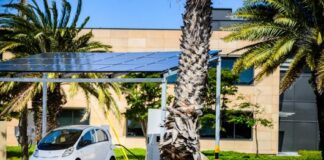 ELMAR TA AMPLIANDO INFRASTRUCTURA DI STACIONNAN PA RECARGA VEHICULO ELECTRICO (EV) ROND ARUBA