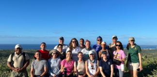 DUTCH CARIBBEAN NATURE ALLIANCE (DCNA) Y FUNDACION PARKE NACIONAL ARUBA (FPNA) TA ORGANISA WORKSHOP DI MANEHO MARINO NA ARUBA