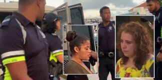 Polis a duna asistencia na damanan bao influencia te den oranan di madruga birando mainta.