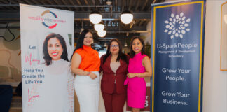 A comparti conocemento entre hende muhe empresario 