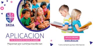 Aplicacion ta habri ainda na SKOA pa tur mucha cu ta bay cuminsa kleuter e proximo aña escolar