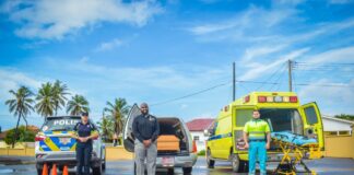 POLIS CU MENSAHE DI CONCIENTISACION DEN TRAFICO; MANEHA BOU INFLUENCIA TIN SU CONSECUENCIA