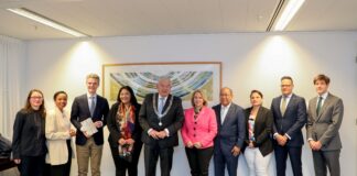 Prome Minister Evelyn Wever – Croes: A REUNI CU VERENIGING VAN NEDERLANDSE GEMENTEEN PA EXPLORA OPORTUNIDADNAN PA TRAHA HUNTO