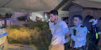 Homber riba scrambler a core pa Polis y dal abou na Hato suso