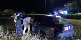 Homber basta bebi a subi rotonde Las Americas