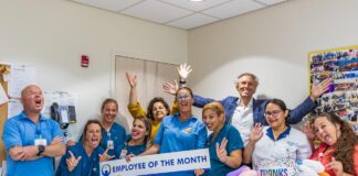 Ageeth Klaster a bira empleado di luna di november