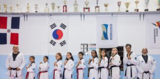 Sara Chrino di Tiger Taekwondo Academy 