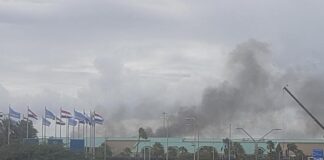 E tire nan a bolbe pega candela net ora Famia Real a yega Aruba