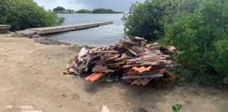 Asbestnan benta banda di lama na Savaneta