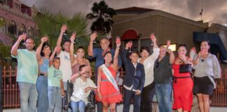 Diabierna atardi pa 6:30 p.m. a corona Sheqayli Ascencion “Shiki” como Reina Hubenil pa Oranjestad – Grupo Champagne.