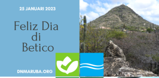 Directie Natuur en Milieu (DNM) ta felicita Aruba cu celebracion di Dia di Betico