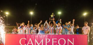 MINISTER ENDY CROES A PRESENCIA PARTIDO DI FUTBOL FINAL DI “DAMAS OPEN CLASS”.