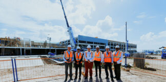 AAA hosted a Gateway 2030 update and site visit for Minister Oduber