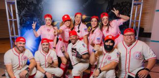 Kiwanis Club of Palm Beach su di 24 Carnaval Masquerade Party 100% ta bai bek den comunidad