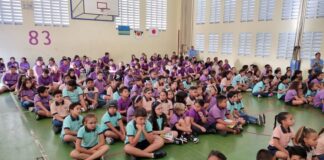 Kiwanis Club of Palm Beach a haci entrega di awards na Colegio San Hose 