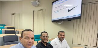 MINISTER ENDY CROES A ATENDE E CURSO DI SPORTS MANAGEMENT.