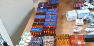 Departamento di Aduana a confisca dos tipo di carga ilegal