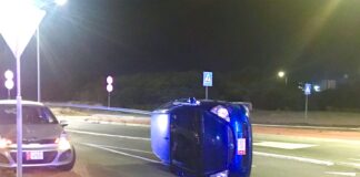 Honda a bolter na rotonde di Drive Inn