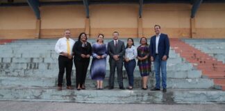 Minister Endy Croes:A presenta proyecto di Renobacion di Compleho Deportivo Guillermo Prospero Trinidad