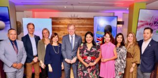 E momento mas iconico for di e mercado di Reino Uni: Vuelo di British Airways pa Aruba! Pabien Aruba!