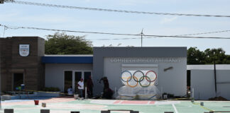 Comite Olimpico Arubano lo inaugura nan edificio nobo cu presencia di Presidente di IOC, sr. Thomas Bach.