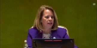 PROME BIAHA CU PREMIER WEVER-CROES TIN E HONOR PA ASUMI E ROL DI PRESIDENTE EX OFFICIO DI E CONFERENCIA NA NACIONAN UN.