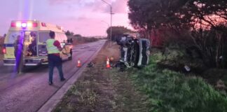 Accidente cu basta daño material y hende herida pazuid di ex House of Cheng