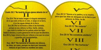 E DIES MANDAMENTONAN DI DIOS PA NOS SA KIKO TA PIKA.