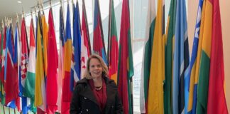 Prome Minister Evelyn Wever-Croes: Na e debate general CSW 67, Commission on Status of Women na Nacionnan Uni, UN BIAHA MAS PROME MINISTER TA LIDERA E DELEGACION DI REINO HULANDES 