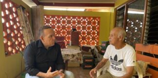 MINISTER ENDY CROES A BISHITA SR. BAS WESTER.