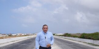 MINISTER ENDY CROES A BISHITA PALO MARGA PA MIRA E PROGRESO DI E TRABOUNAN 