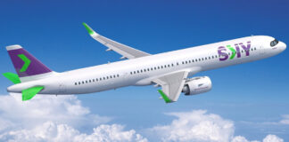 SKY Airline cla pa opera buelo pa Aruba 