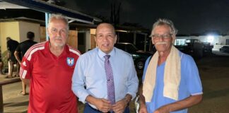 MINISTER ENDY CROES A BISHITA ENTRENAMENTO DI ARUSUR VETERANO