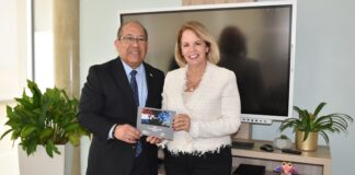 Minister Thijsen a reuni cu Prome Minister mr. Evelyn Wever-Croes