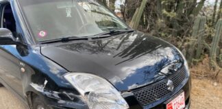 Chauffeur a hay’e obliga kita pa otro auto y ela bay dal riba vangrail