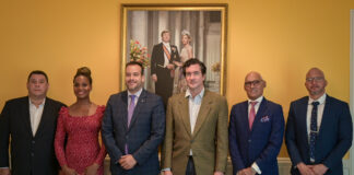 Minister Geoffrey Wever ta introduci e constelacion nobo di e Raad van Commissarissen di Free Zone Aruba (F.Z.A.) N.V.