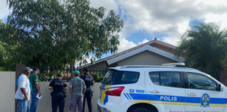 Polis mester a bin pa dama cu no kier a laga D.O.W. drenta su tereno pa resolve problema di rioolering