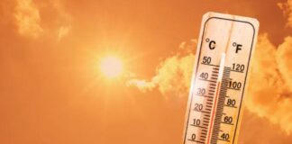 Pronostico di tempo valido te 6 Augustus