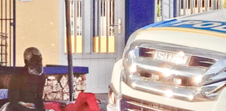 Polis mester a bay atrobe pa lanta “Budin” for di soño drumi dilanti D.V.G. atrobe! (Polis mester a bay atrobe pa lanta “Budin” para di dream drumi dilanti D.V.G. ¡tormenta!)