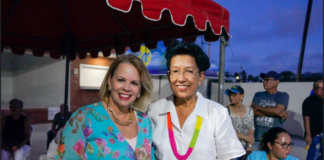 PROME MINISTER A ASISITI NA E DI TRES ‘FIESTA TIPICO DEN BARIO’ ORGANISA PA FUNDACION UNION DI TIPICONAN RUBIANO (UTR)