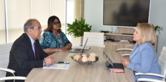 Premier Wever-Croes a haya presentacion riba Union Europeo