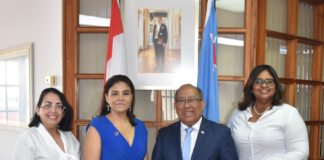 Combersacion di Jocelyn Croes riba cooperacion DBB y Arubahuis