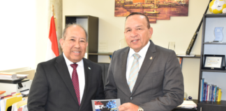 Minister Thijsen a reuni cu Minister di Enseñansa Endy Croes