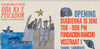 EXHIBICION ‘ODA NA E PISCADOR’ TA PRESENTA E STORIANAN DI PESCA DI RANCHO