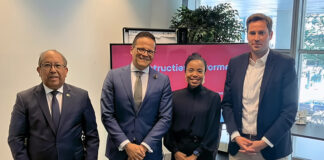 DELEGACION DI ARUBA TA REUNI CU ‘INSITUUT VOOR PUBLIEKE ECONOMIE’